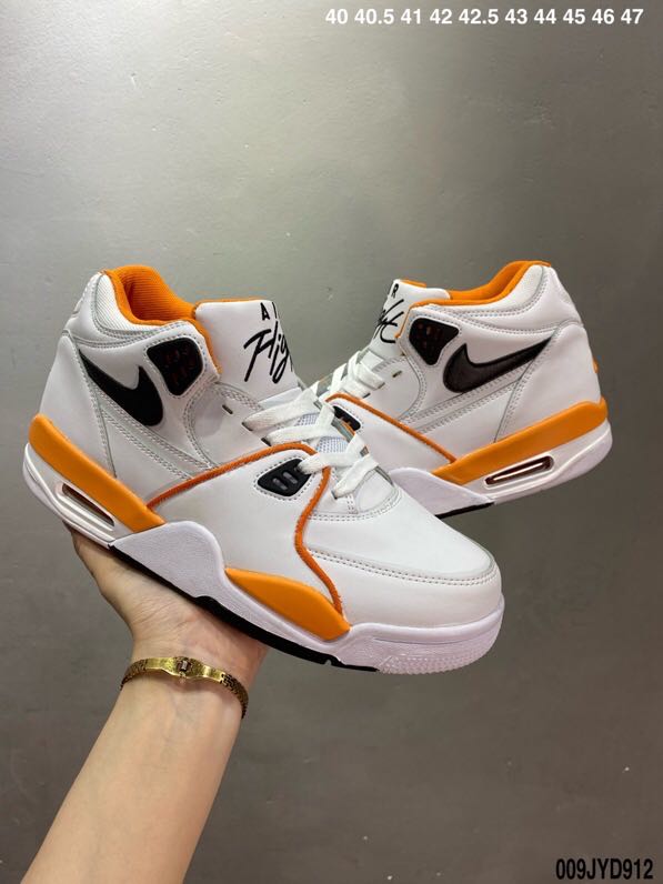 Air Jordan Flight 89 White Yellow Black Shoes - Click Image to Close